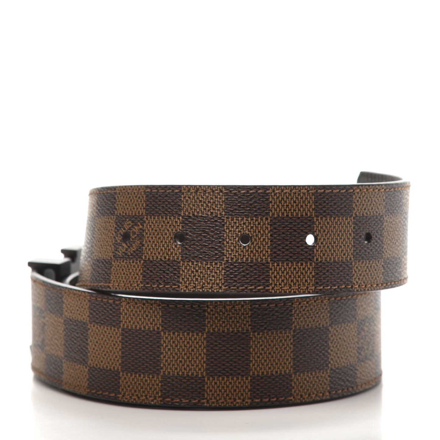 Damier Ebene 40mm LV Initiales Belt 95 38