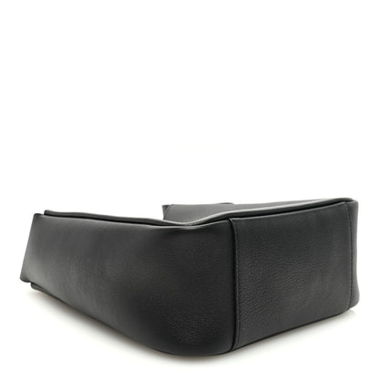 Saint Laurent Grained Calfskin Small Le 5 A 7 Soft Hobo Black 4 of 10