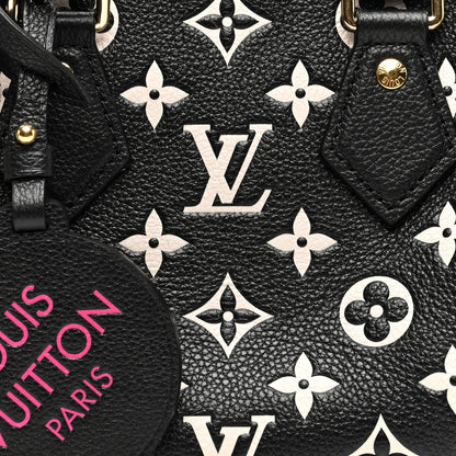 Louis Vuitton Empreinte Monogram Spring in the City Speedy Bandouliere 20 Black White Pink 7 of 9