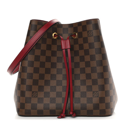 Louis Vuitton Damier Ebene Neonoe MM Cherry Berry 1 of 10