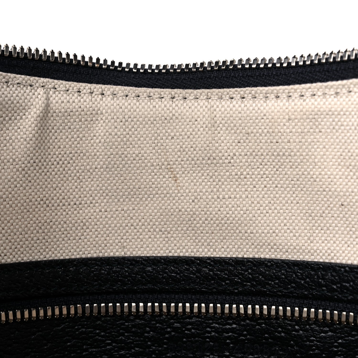 Gucci GG Supreme Monogram Textured Dollar Calfskin Web Small Ophidia Half Moon Hobo Beige Blue 10 of 11