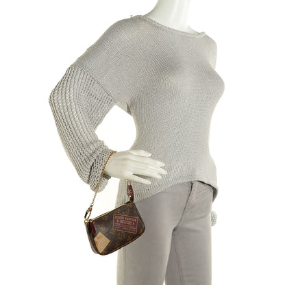 Louis Vuitton Monogram Stamp Mini Pochette Accessories 9 of 14