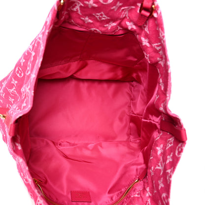 Louis Vuitton Denim Noefull MM Rose Indien 4 of 10
