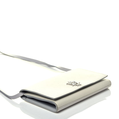 Alexander McQueen Calfskin Insignia Pouch White 4 of 9