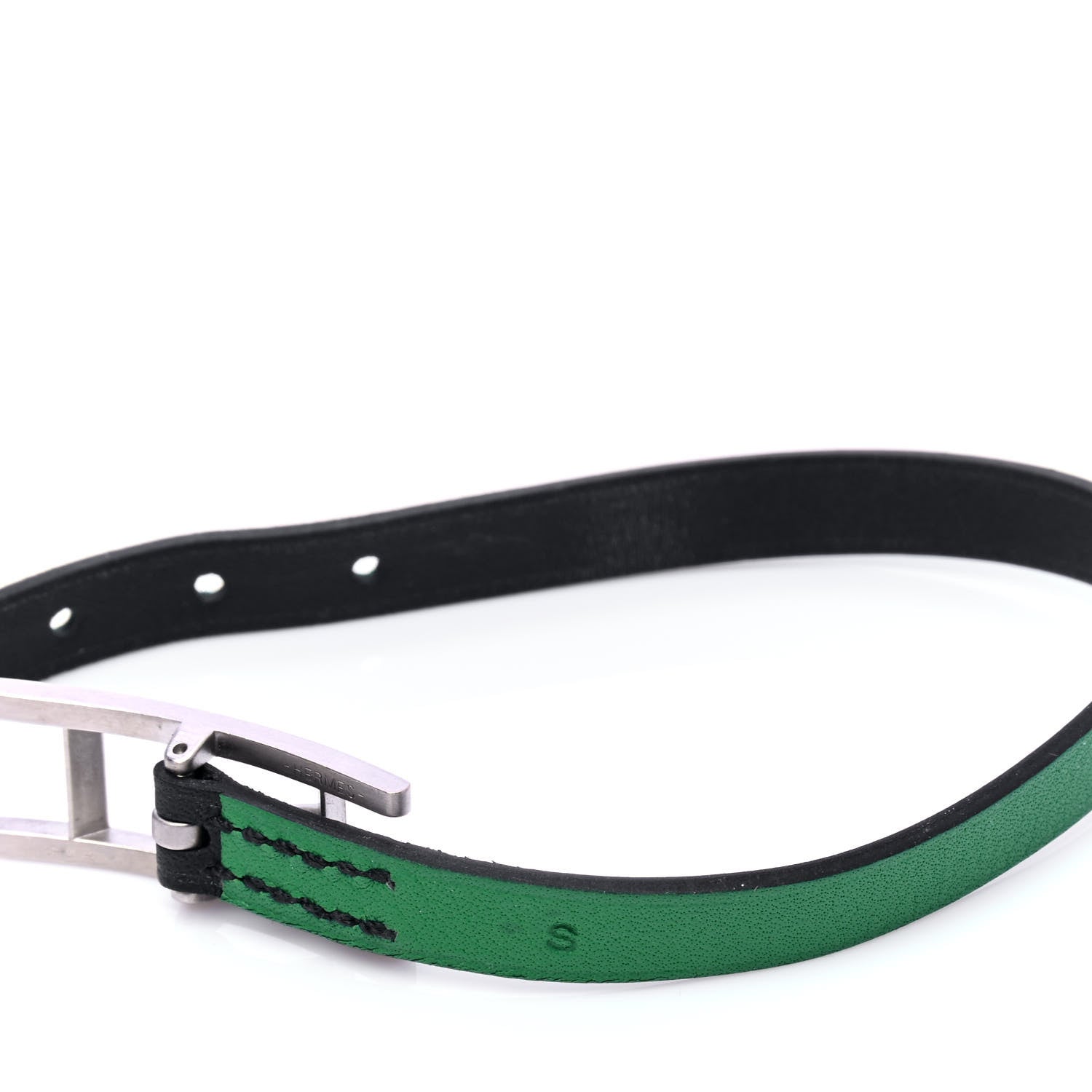 Hermes Swift Behapi Single Tour Bracelet S Bleu Indigo Bambou 5 of 5