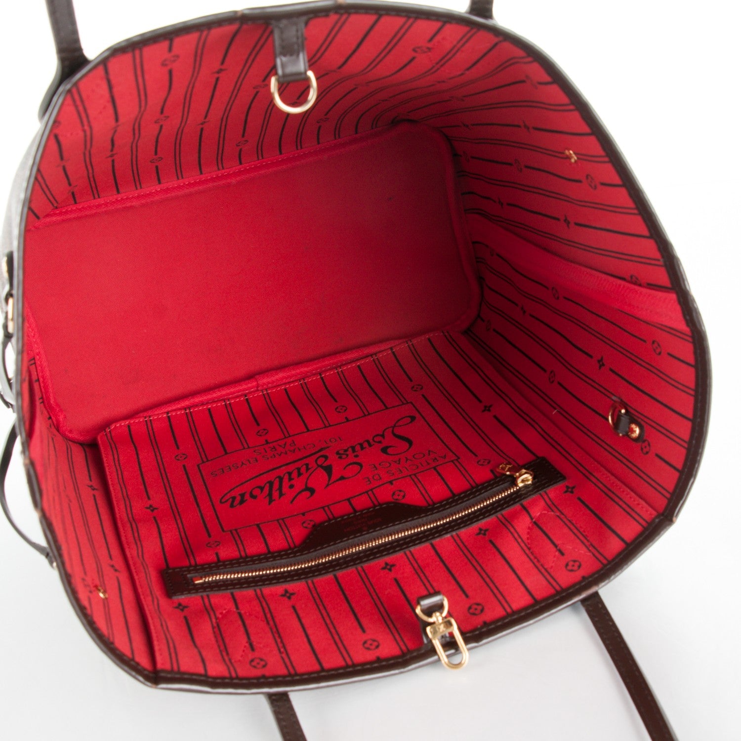 Louis Vuitton Damier Ebene Neverfull MM 5 of 8