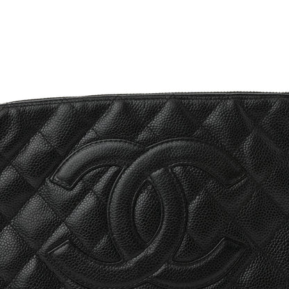 Chanel Caviar Quilted Timeless CC Shoulder Bag Black 8 of 11