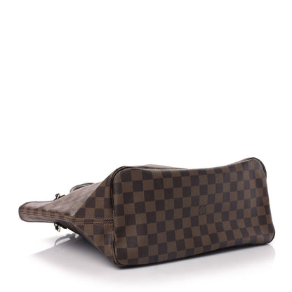 Louis Vuitton Damier Ebene Neo Neverfull MM Rose Ballerine 5 of 9