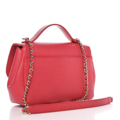 Chanel Caviar Quilted Mini Business Affinity Flap Red 3 of 8