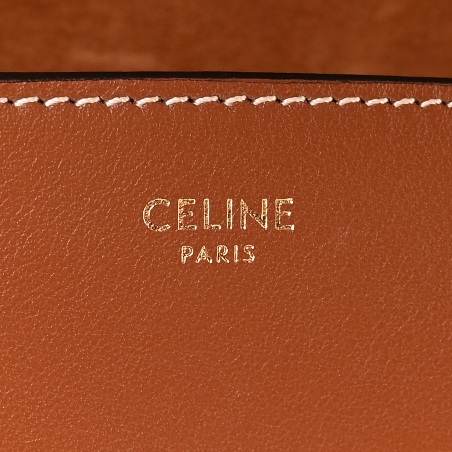 Smooth Calfskin Cuir Triomphe Folco Crossbody Bag Tan