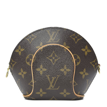 Louis Vuitton Monogram Mini Ellipse Wristlet Clutch 1 of 10