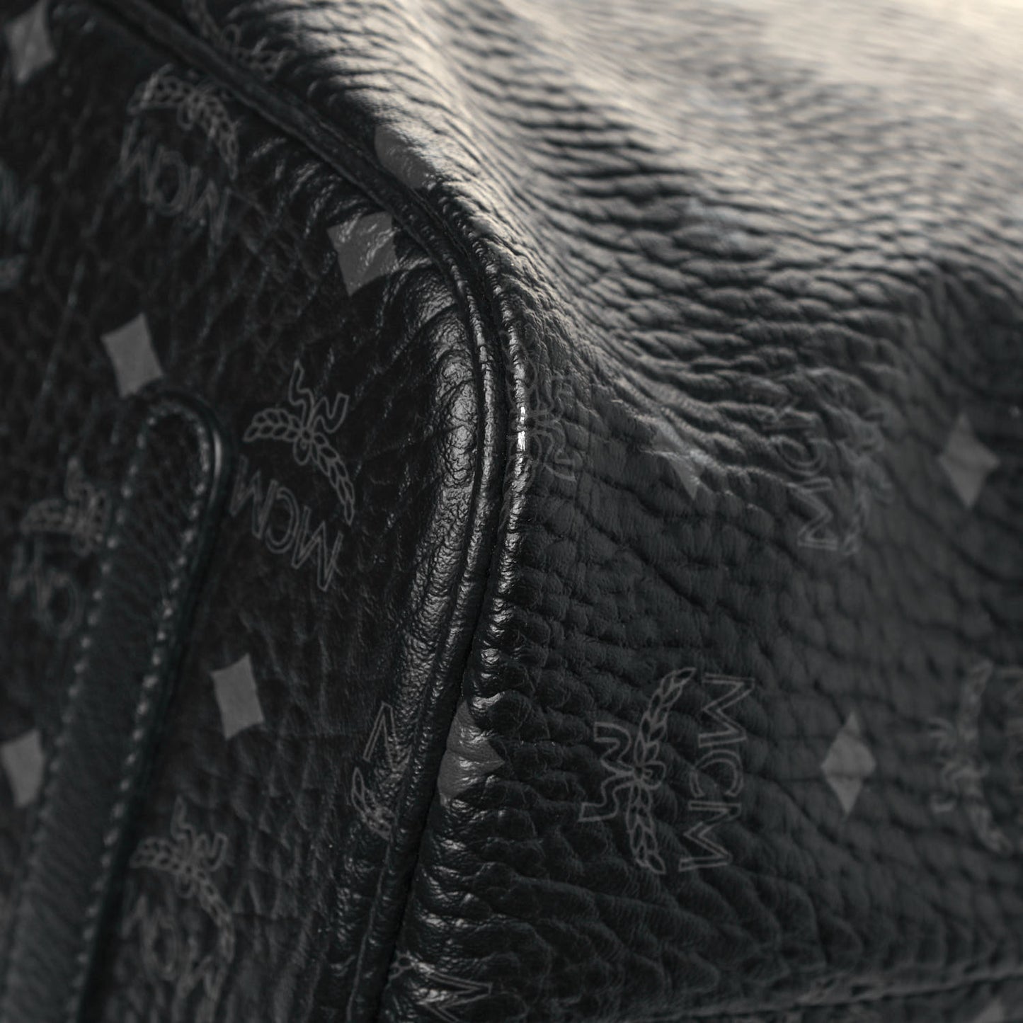 Visetos Large Liz Reversible Shopper Tote Black