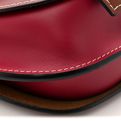 Loewe Calfskin Small Gate Crossbody Bag Garnet Pomodoro 12 of 14