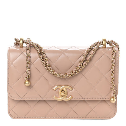 Chanel Calfskin Quilted Perfect Fit Flap Beige 1 of 10