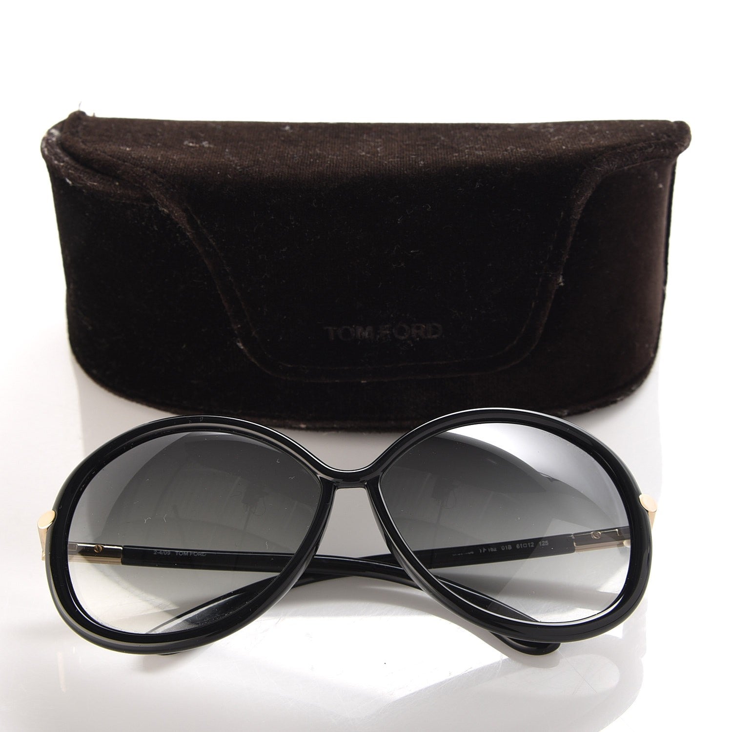 Tom Ford Clothilde Sunglasses TF162 Black 6 of 6