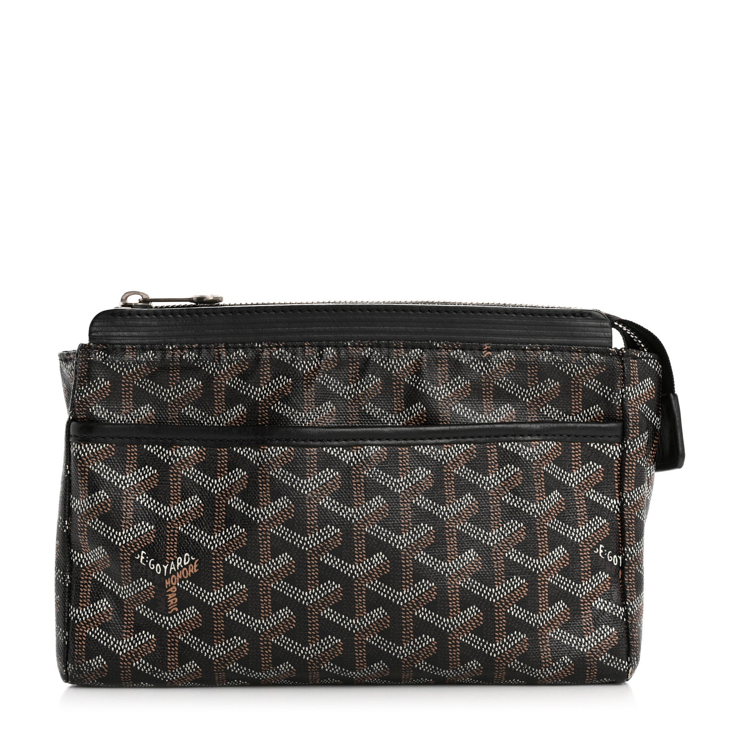Goyardine Miroir Toiletry Bag PM Black
