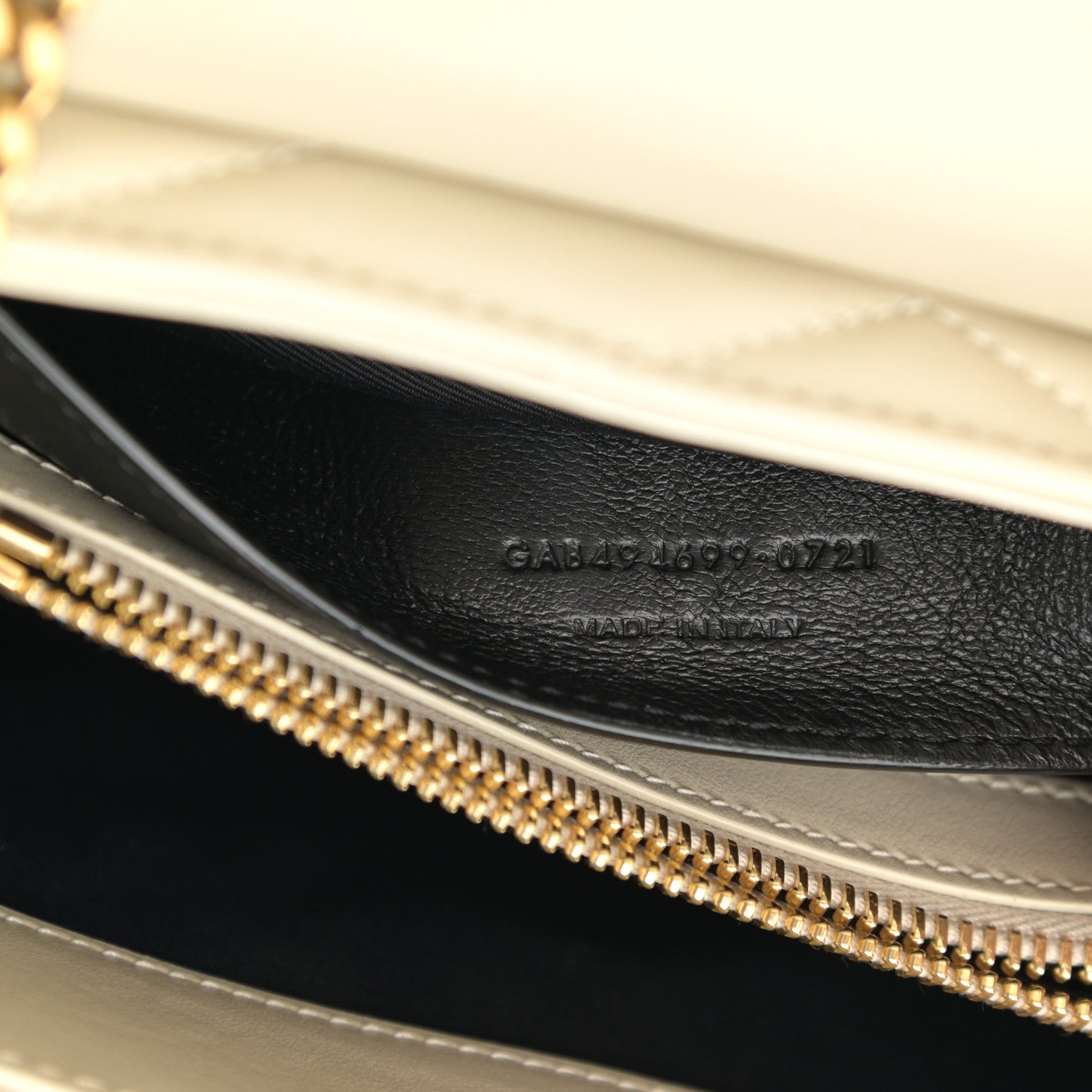 Saint Laurent Calfskin Y Quilted Monogram Small Loulou Chain Satchel Crema Soft 8 of 11