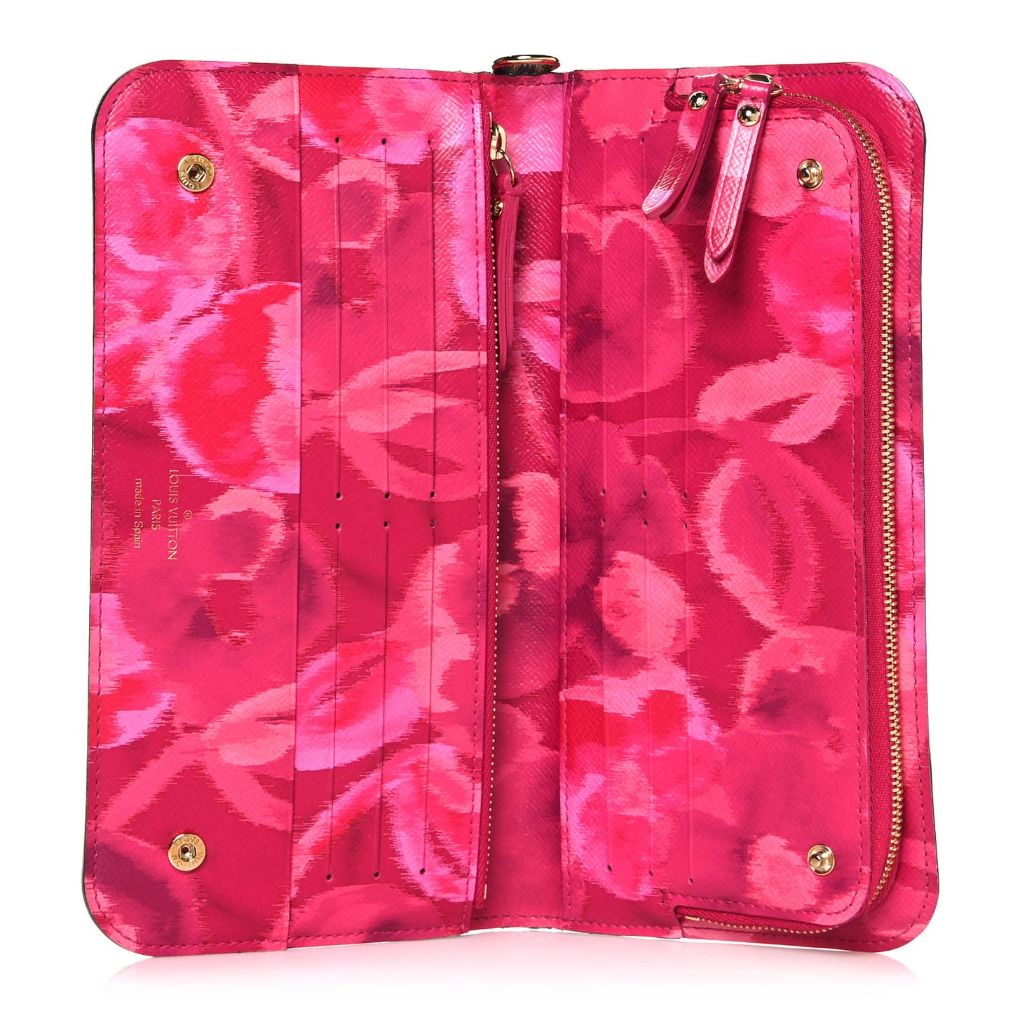 Monogram Articles de Voyage Ikat Insolite Wallet Rose Indien