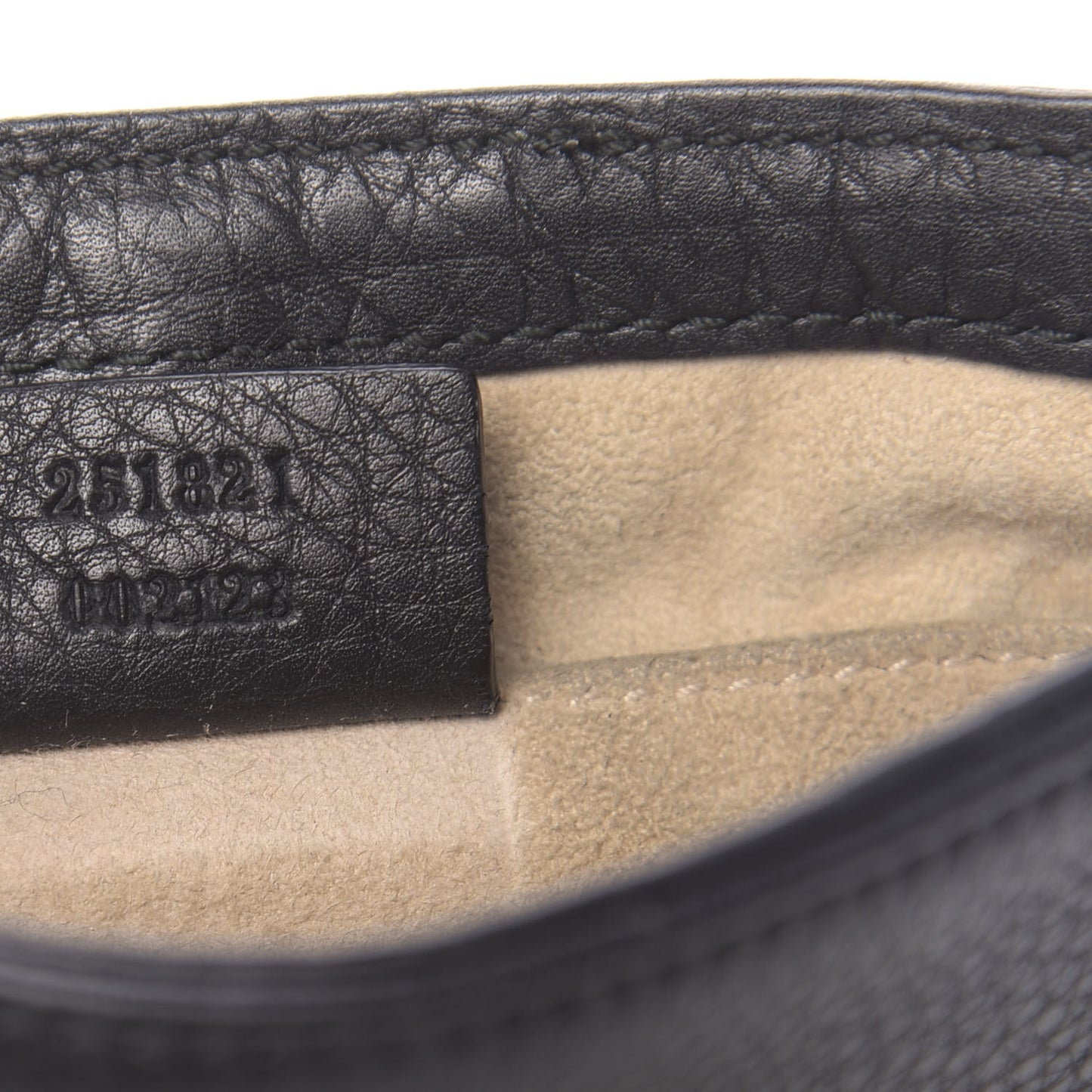 Pebbled Calfskin Small 1973 Chain Shoulder Bag Black