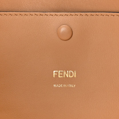 Fendi Canvas Woven Baguette Beige 7 of 9