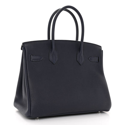 Hermes Togo BIRKIN 30 Bleu Nuit 3 of 12
