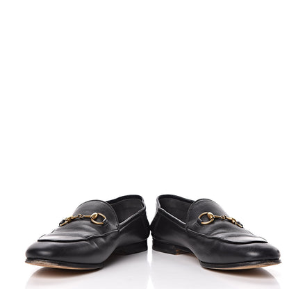 Gucci Lambskin Womens Brixton Horsebit Loafers 36 Black 5 of 16