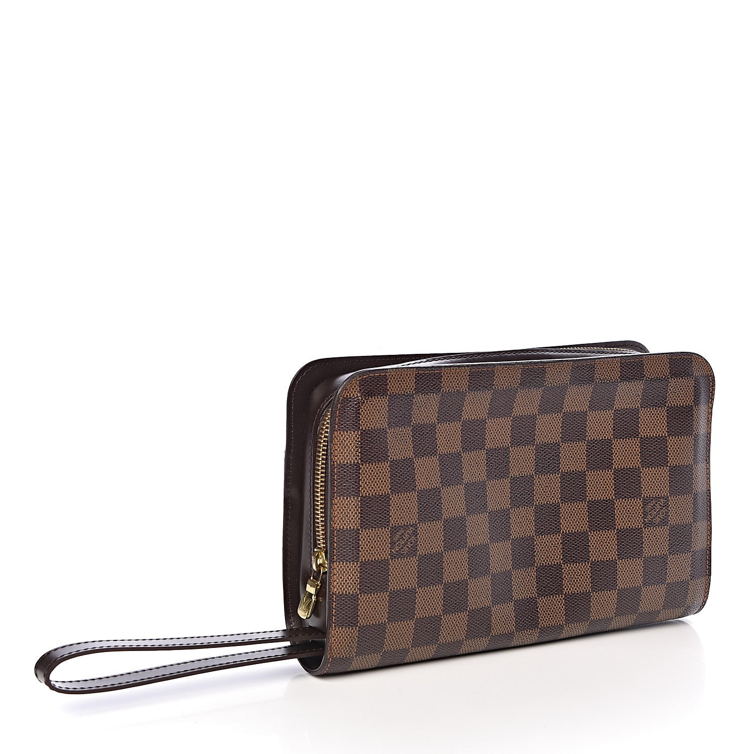 Louis Vuitton Damier Ebene Pochette Saint Louis Clutch 3 of 10