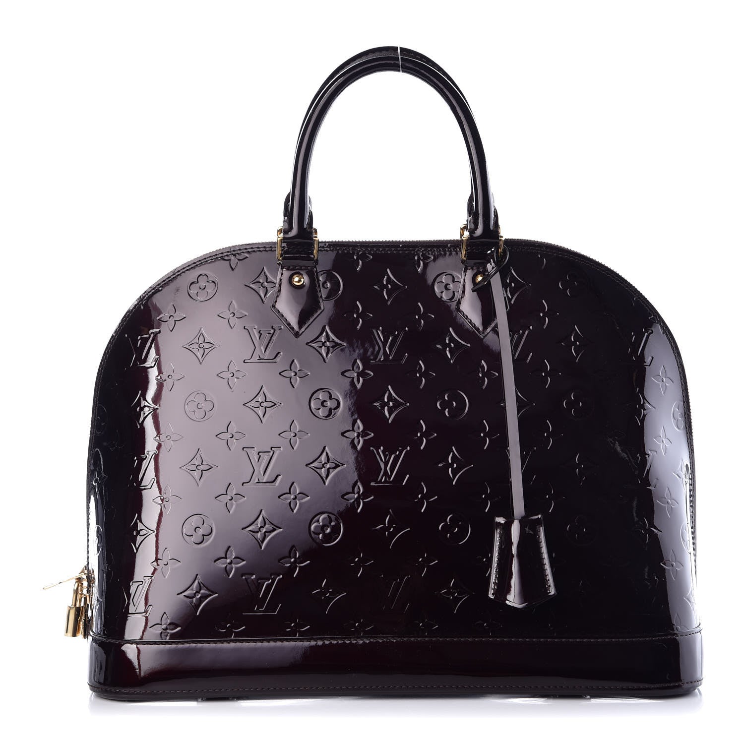 Louis Vuitton Vernis Alma GM Amarante 1 of 7