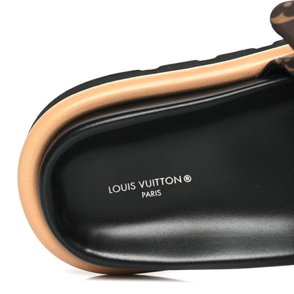 Louis Vuitton Nylon Monogram Pool Pillow Comfort Mule 37 Cacao Brown 7 of 10