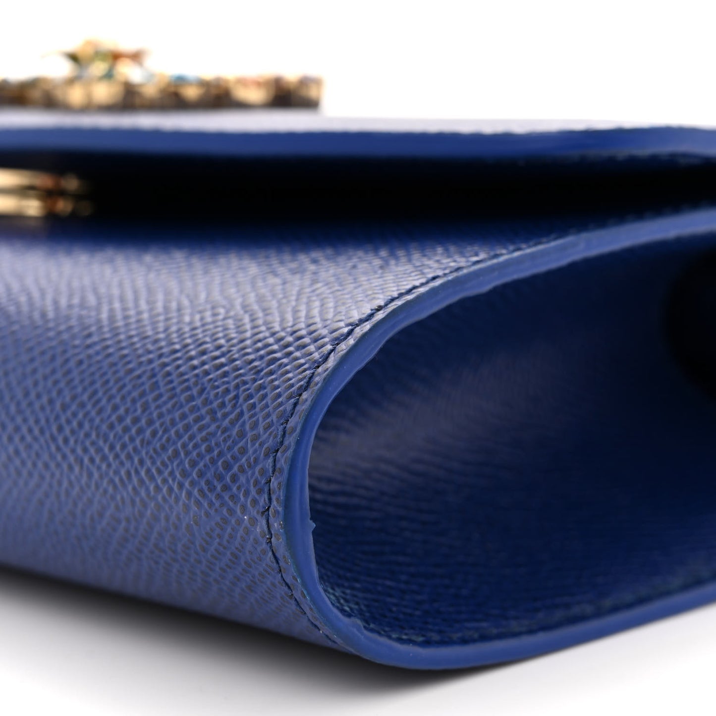 Dauphine Crystal Wallet On Chain Blue