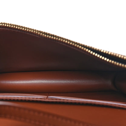 Burberry Calfskin House Check Hampshire Wallet On Chain Tan 5 of 8