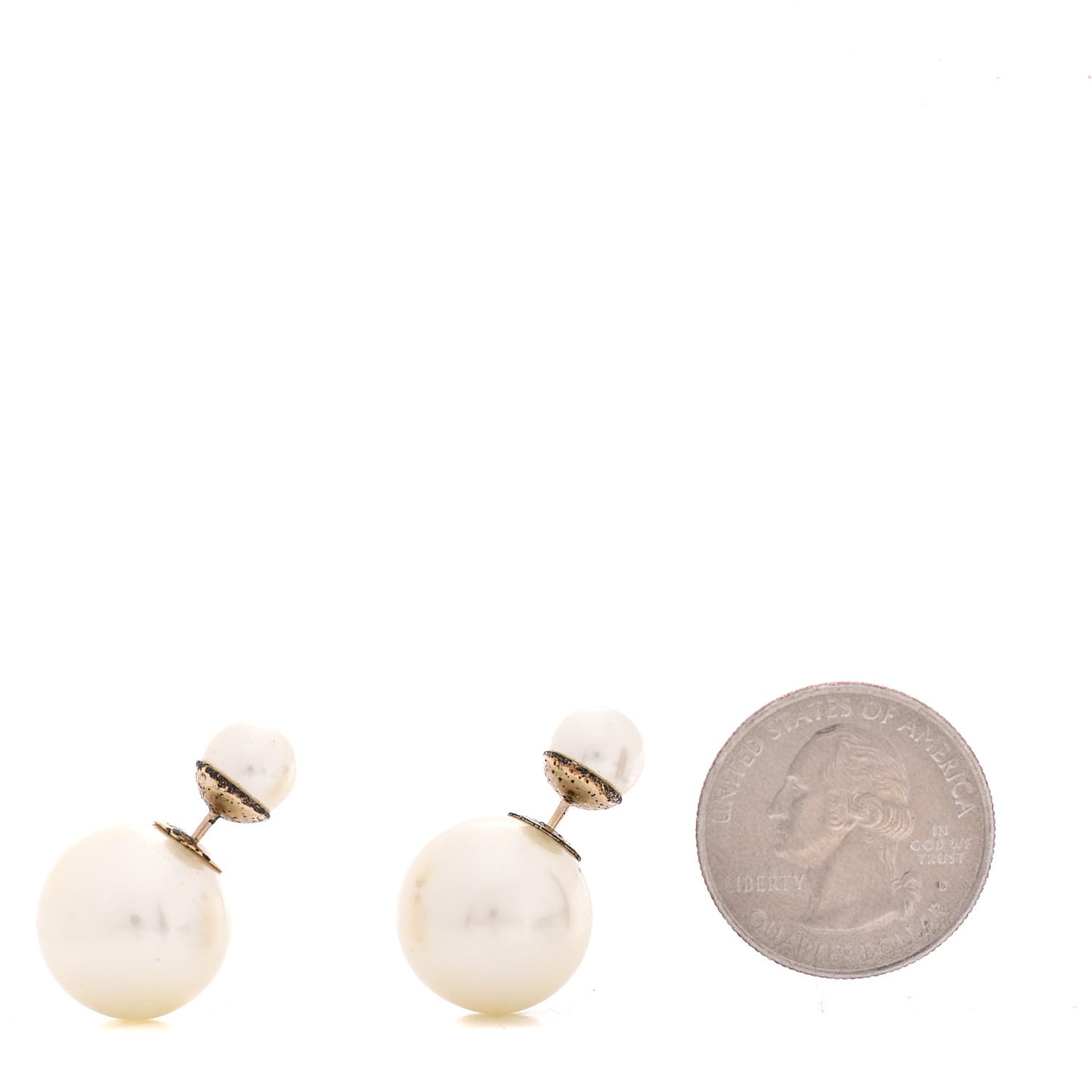 Pearl Mise En Dior Tribal Earrings