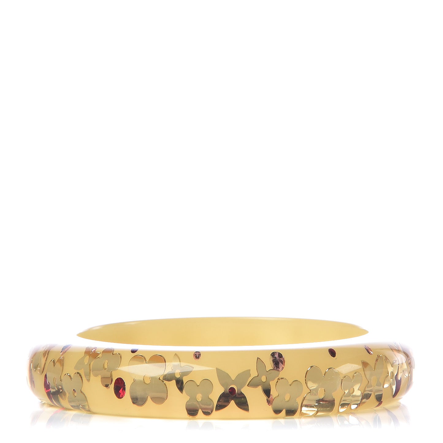 Resin Swarovski Medium Inclusion Bracelet PM Nacre
