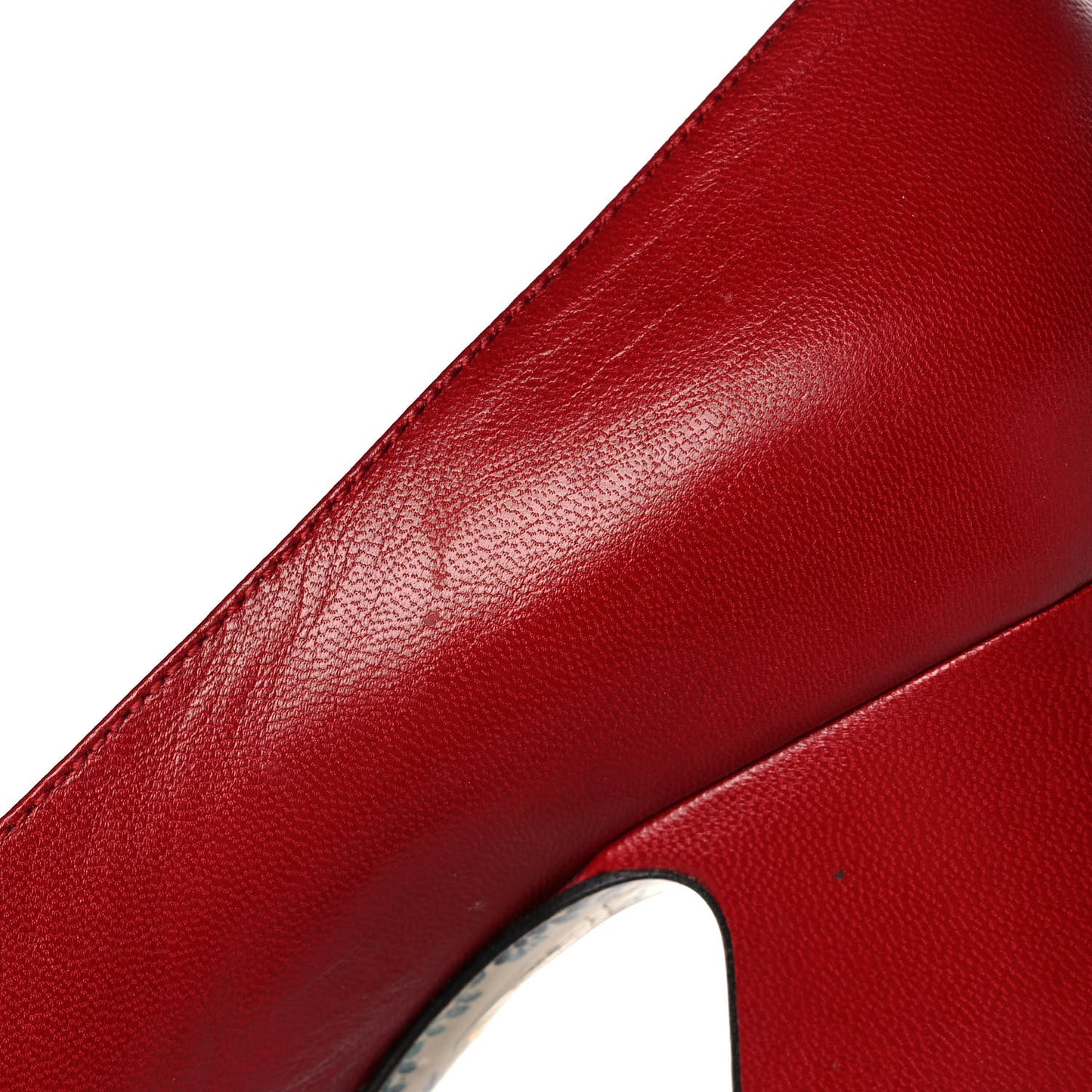 Malaga Kid GG Victoire 95mm Loafer Pumps 35.5 Hibiscus Red
