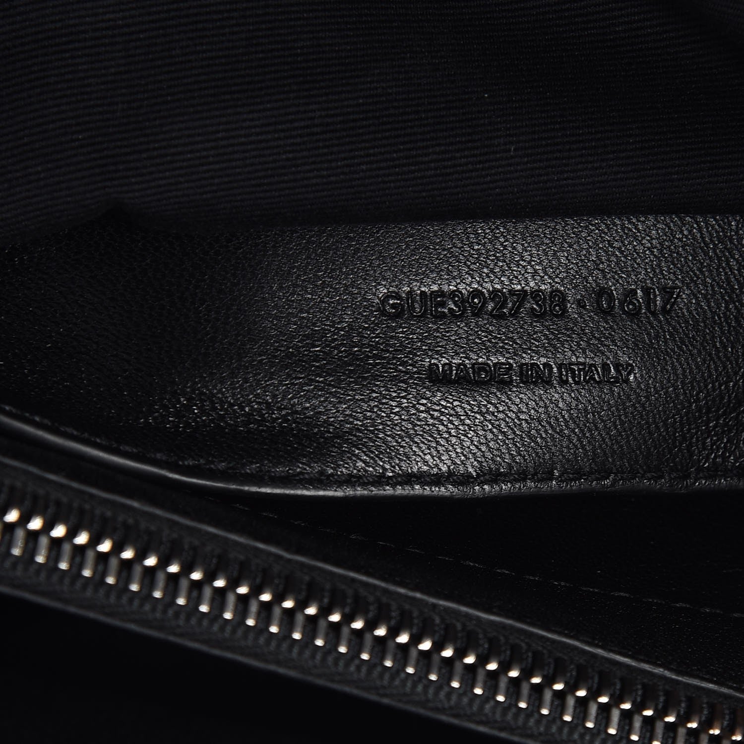 Saint Laurent Sheepskin Matelasse Chevron Monogram Large College Satchel Black 8 of 9
