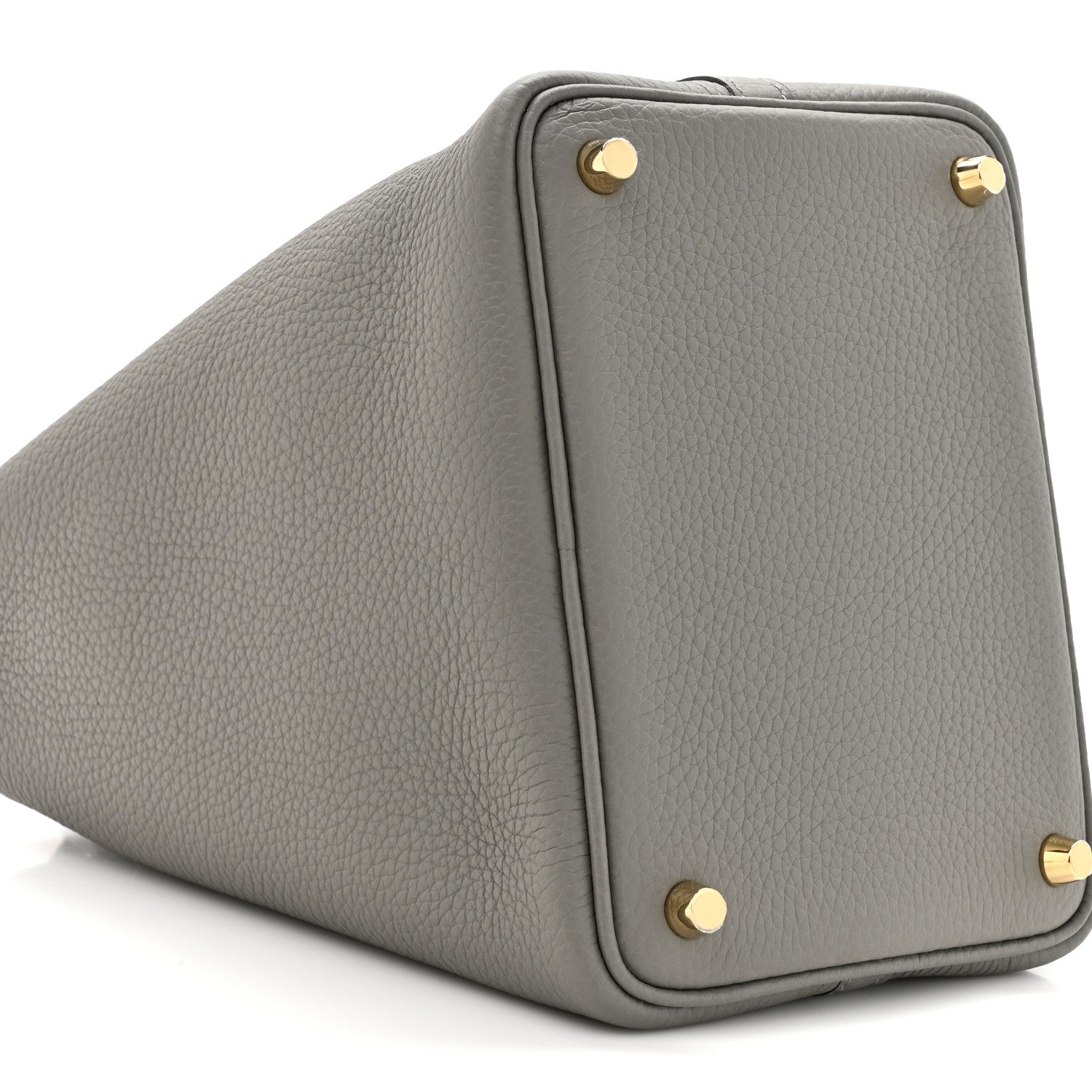 Hermes Taurillon Clemence Picotin Lock 18 PM Gris Meyer 10 of 11
