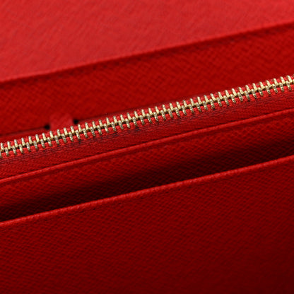Louis Vuitton Monogram Sarah Wallet NM Coquelicot 8 of 8
