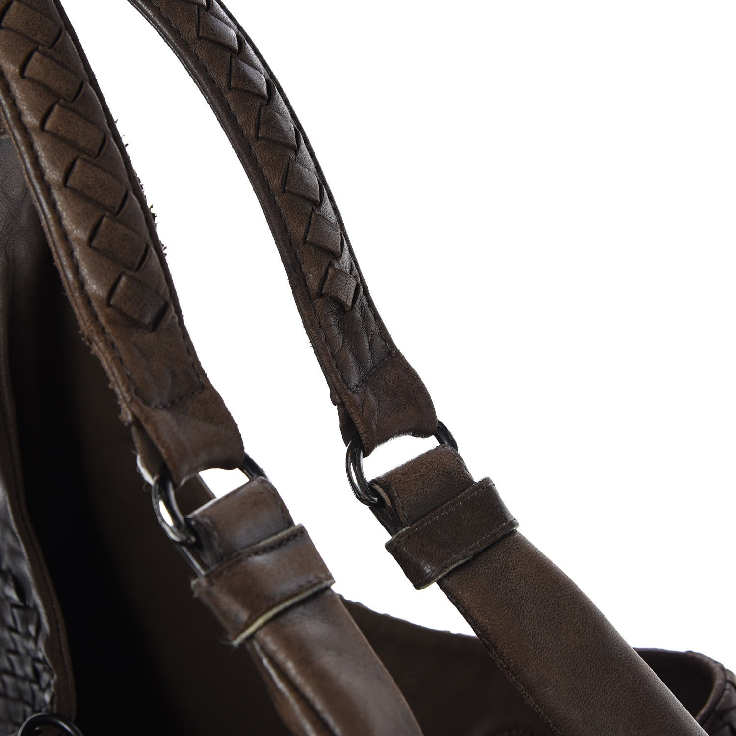 Bottega Veneta Nappa Intrecciato Large Campana Ash Scuro 12 of 14