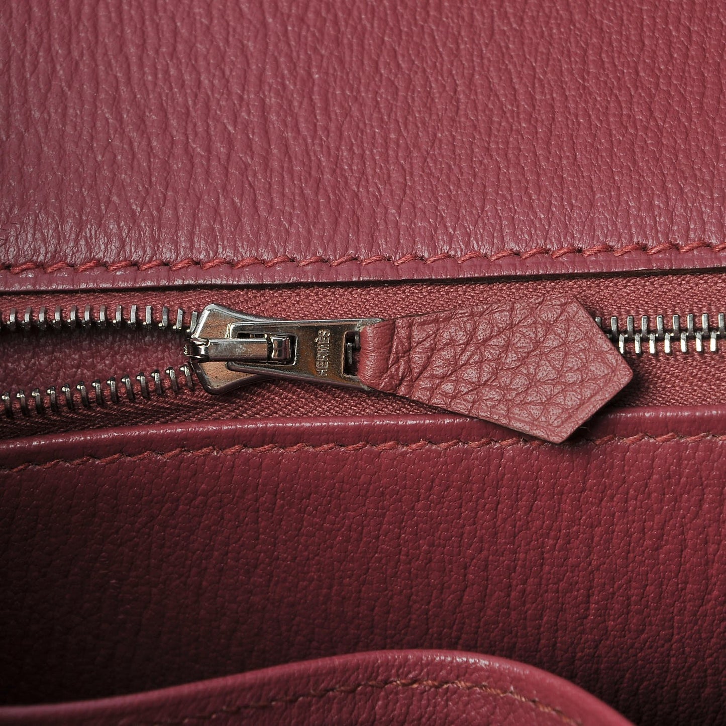 Taurillon Clemence Birkin 35 Bois de Rose