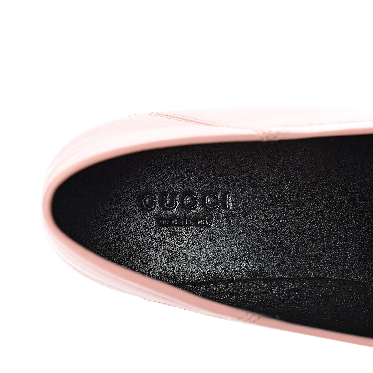 Gucci Lambskin Womens Brixton Horsebit Loafers 39 Perfect Pink 7 of 8