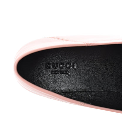 Gucci Lambskin Womens Brixton Horsebit Loafers 39 Perfect Pink 7 of 8
