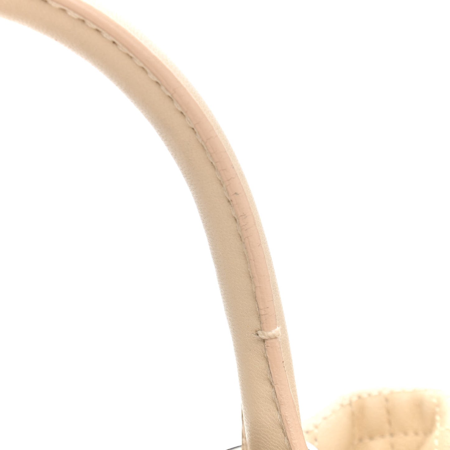 Lambskin Cannage Small Soft Lady Dior Beige