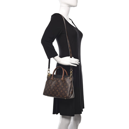 Louis Vuitton Monogram Pallas BB Black 2 of 11