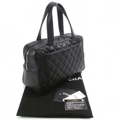 Chanel Caviar Quilted Bowler Tote 3 of 12