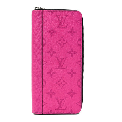 Louis Vuitton Taigarama Vertical Zippy Wallet Fuchsia 1 of 7