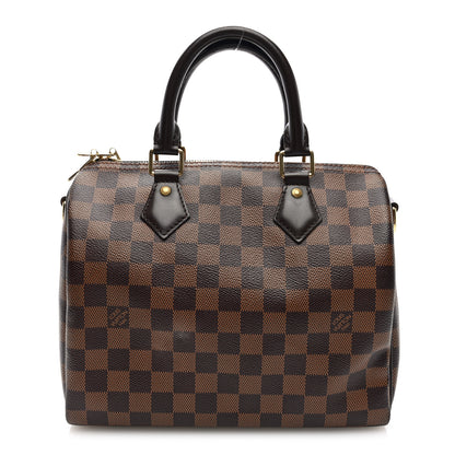 Louis Vuitton Damier Ebene Speedy Bandouliere 25 1 of 10