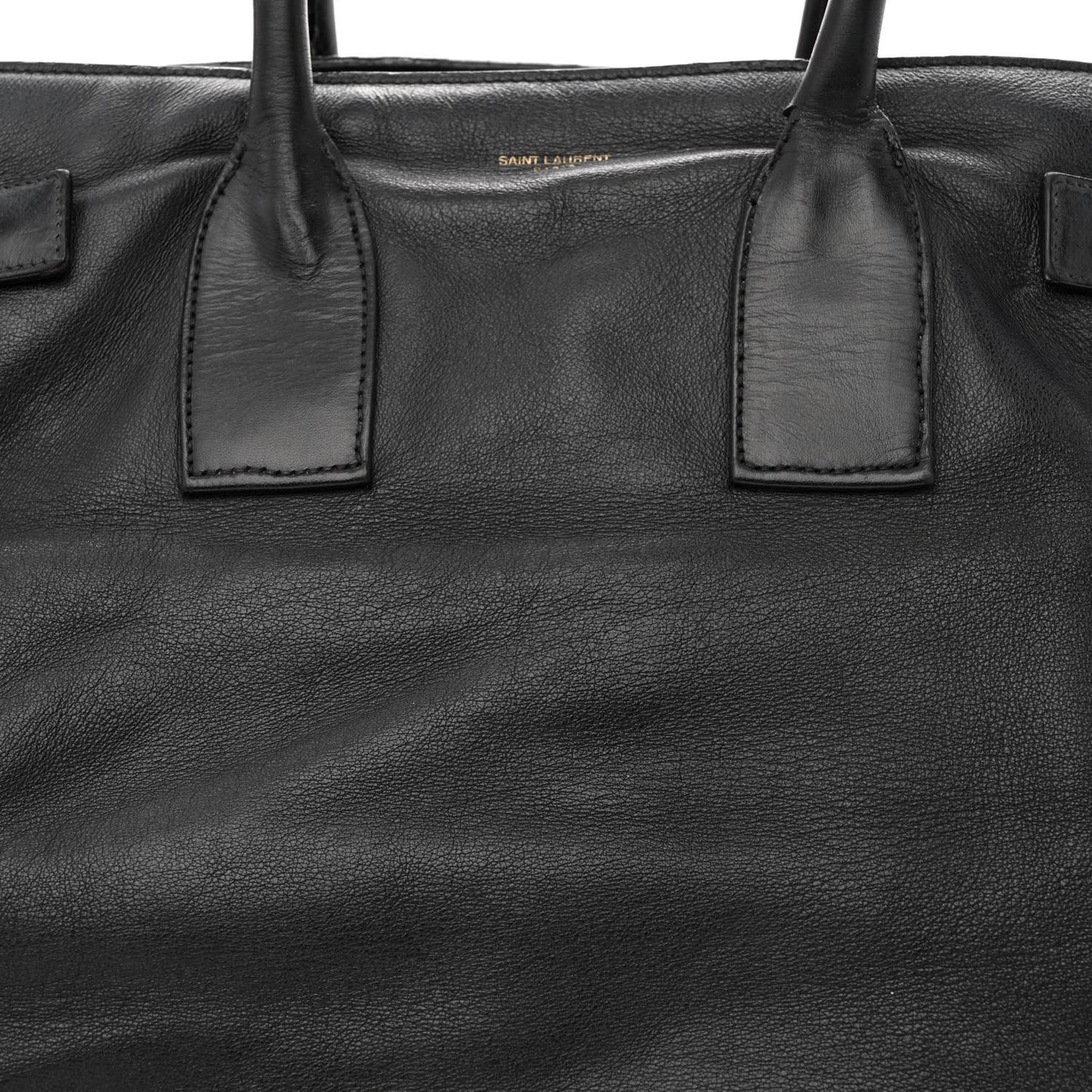 Calfskin Large Sac de Jour Carryall Black
