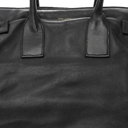 Saint Laurent Calfskin Large Sac de Jour Carryall Black 9 of 18