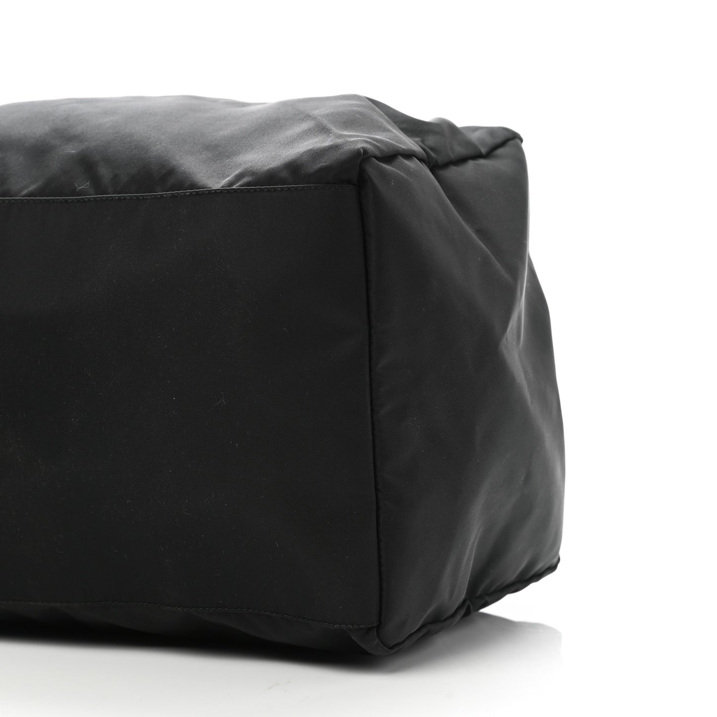 Tessuto Nylon Duffle Bag Black