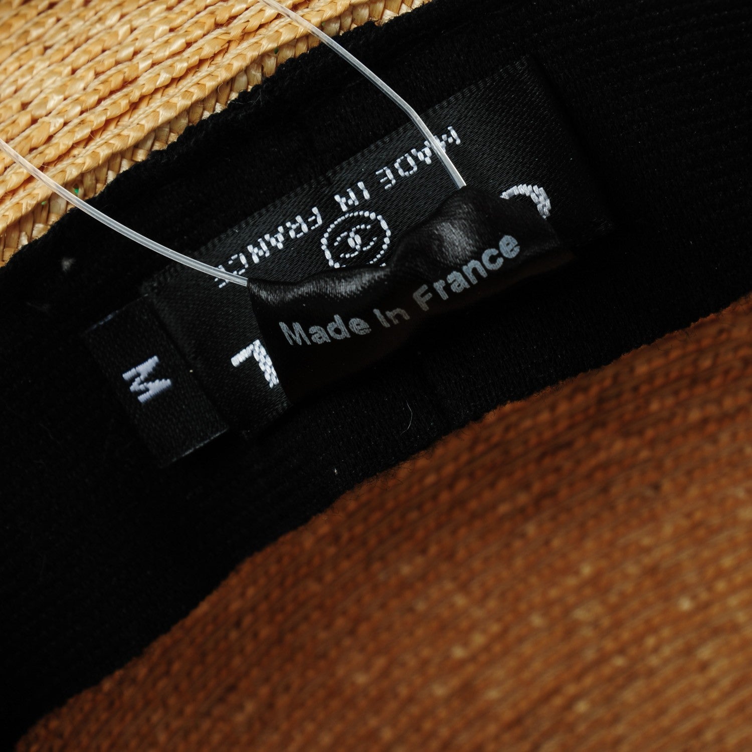 Chanel Straw CC Floppy Hat M Beige 7 of 8